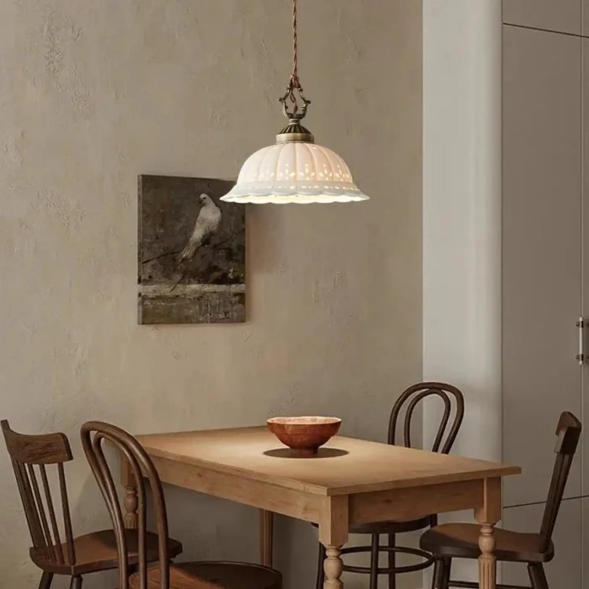 Suspension Verre Antique Style Vintage | Solo