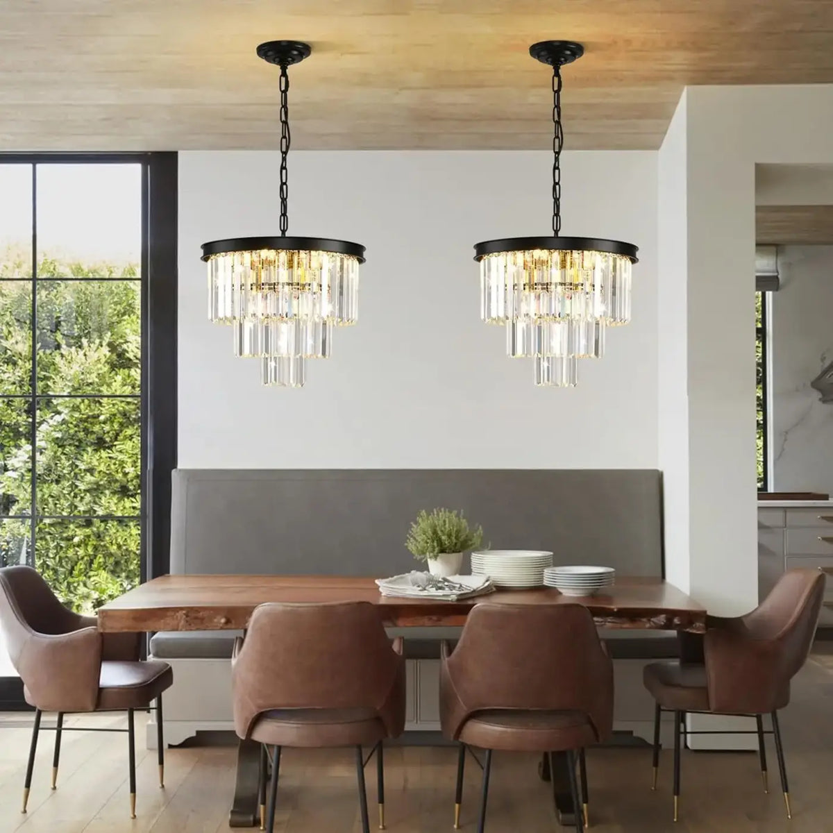 Suspension LED Linéaire Verticale Minimaliste | Lari
