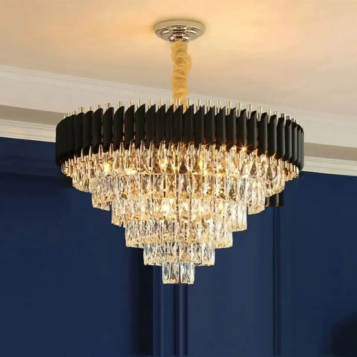 Lustre Cascade en Cristal | Pana