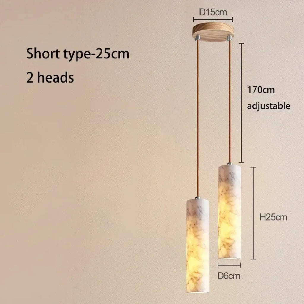 Lampe Suspendue LED en Marbre Moderne | Filo
