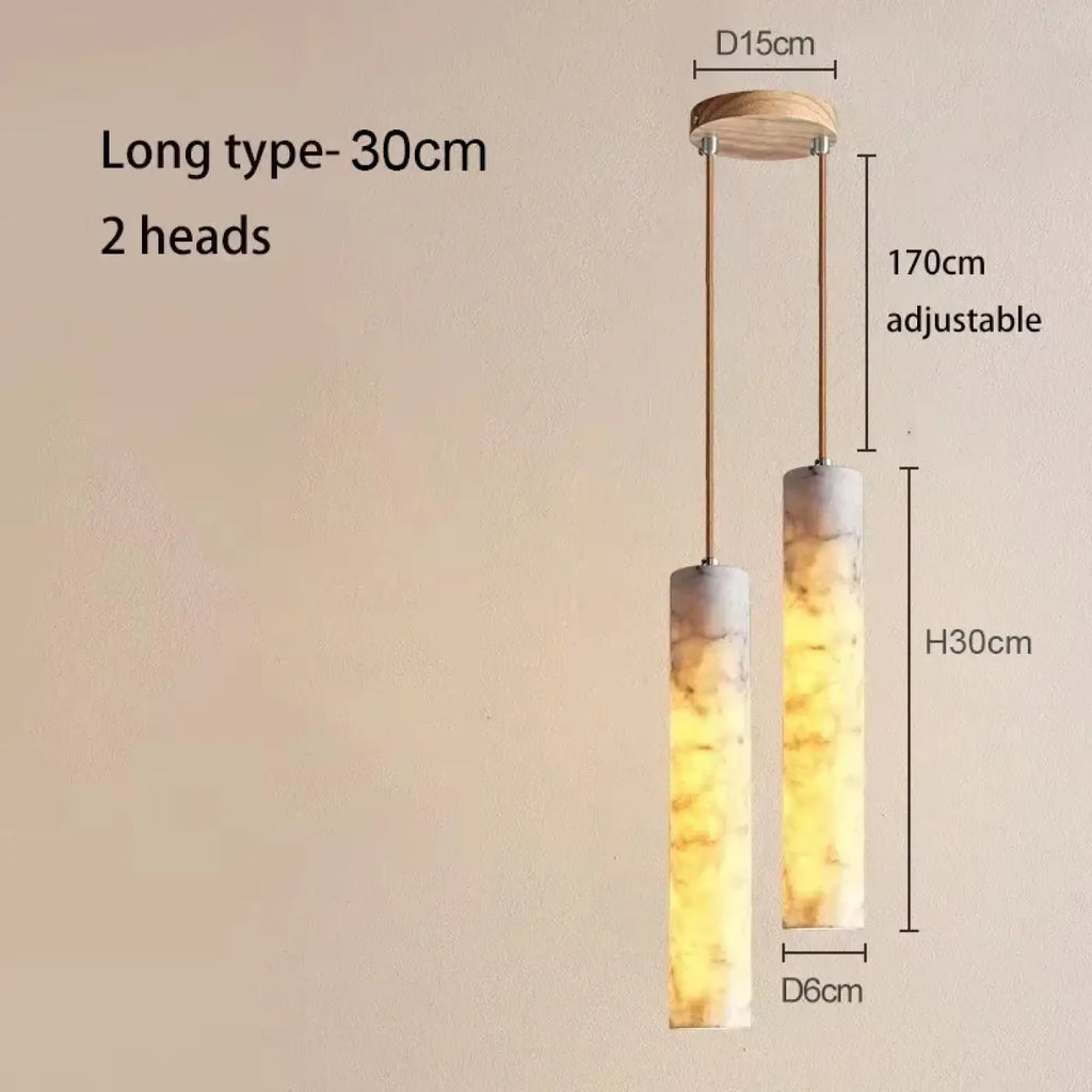 Lampe Suspendue LED en Marbre Moderne | Filo
