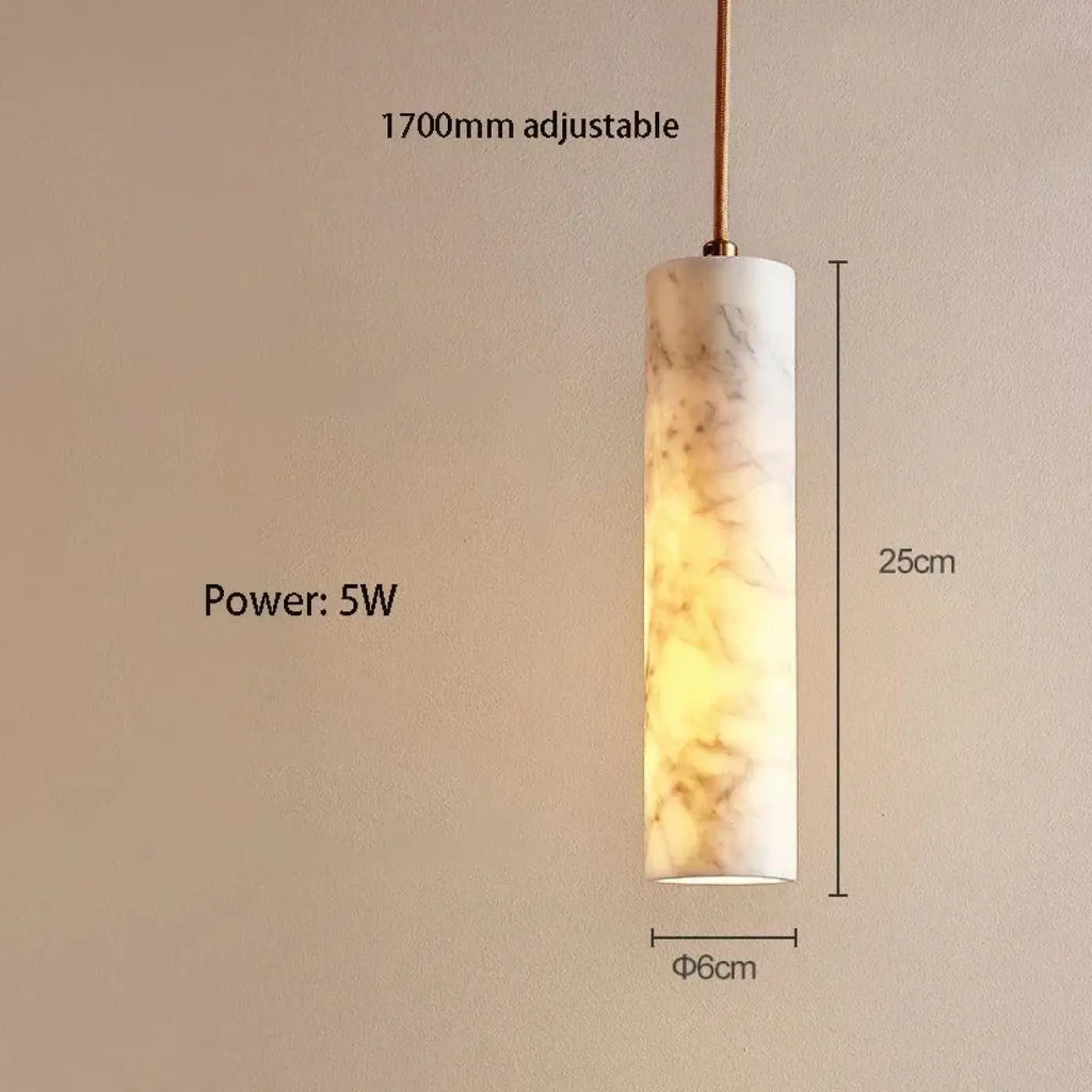 Lampe Suspendue LED en Marbre Moderne | Filo