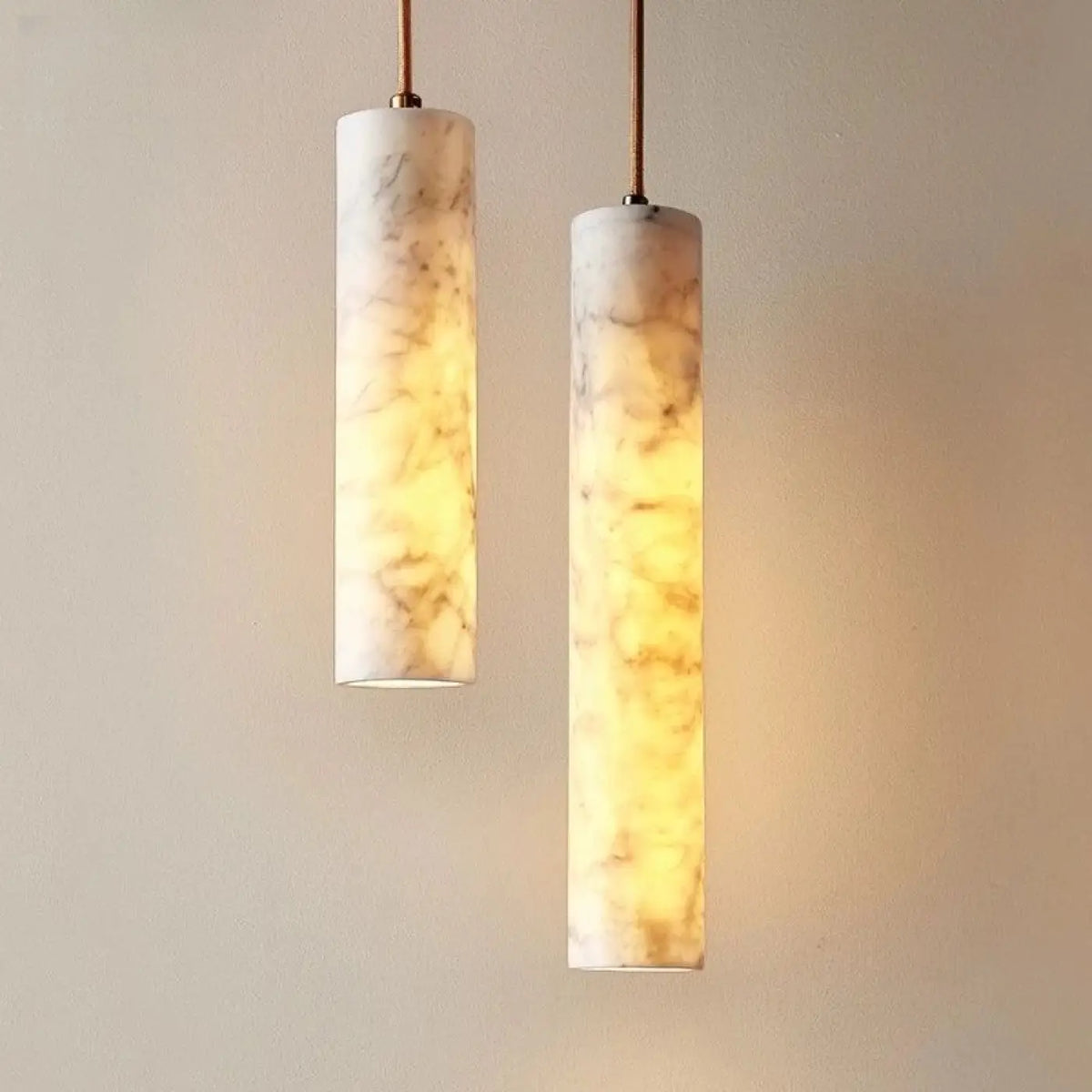 Lampe Suspendue LED en Marbre Moderne | Filo