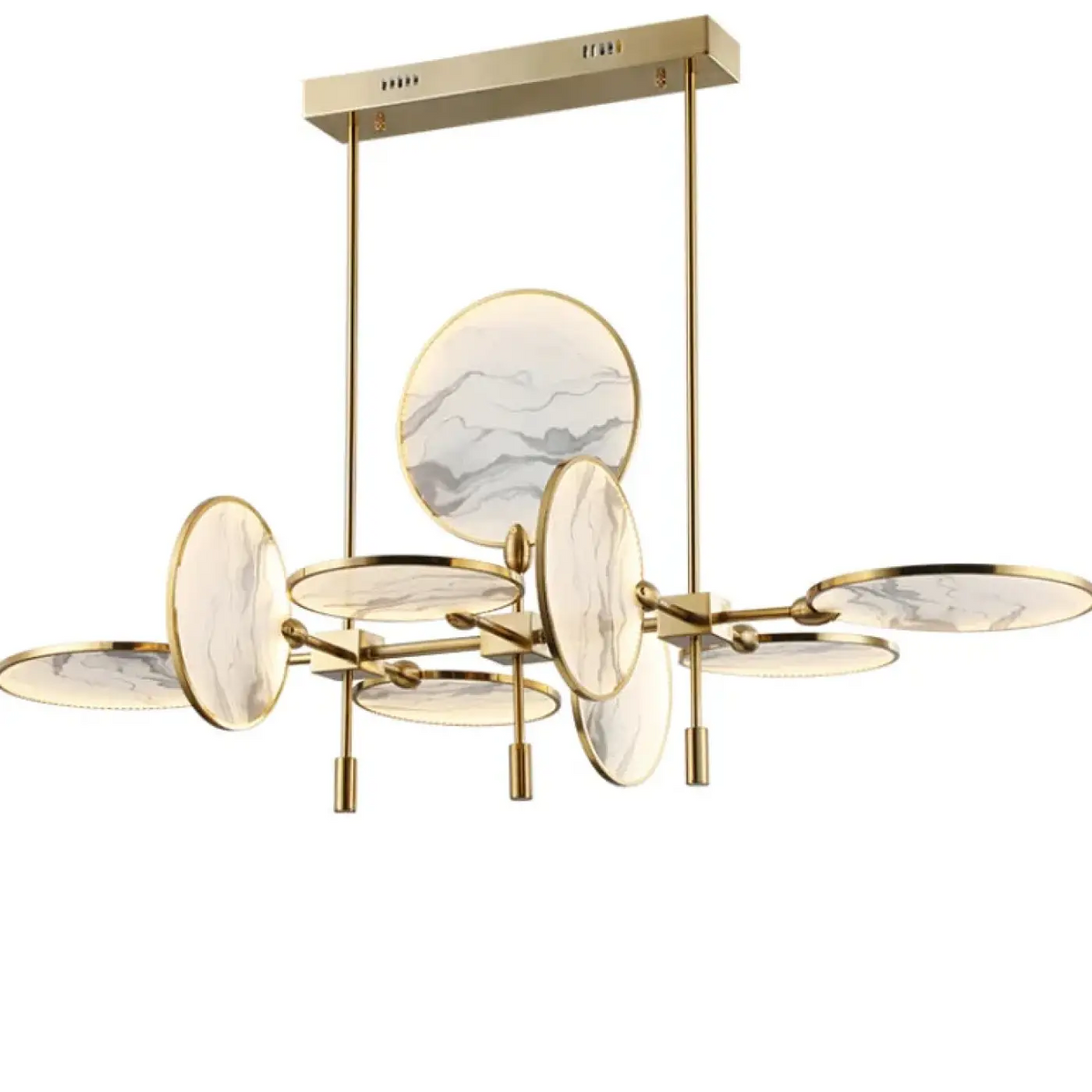 Lustre Disques Marbrés | Roka