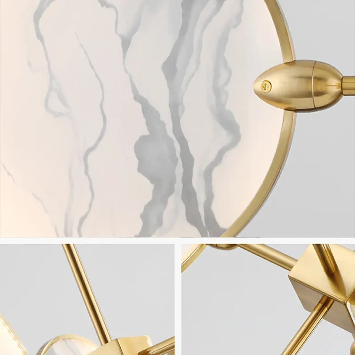 Lustre Disques Marbrés | Roka