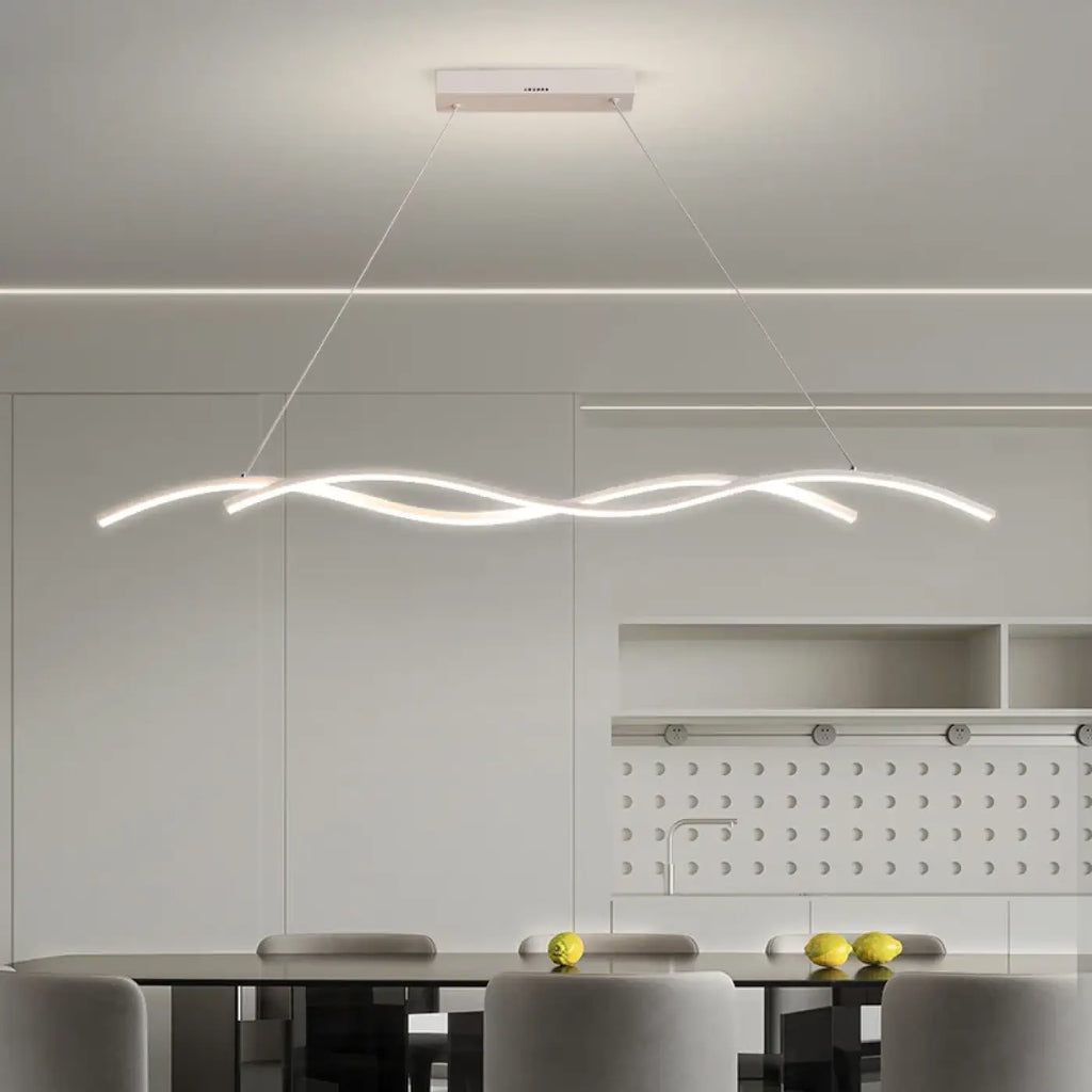 Suspension LED Vague Minimaliste Moderne | Vilo
