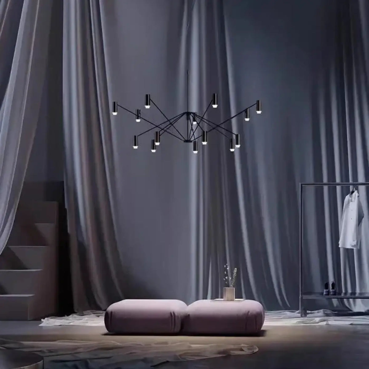 Lampe Suspendue Multibras à Spots | Lura