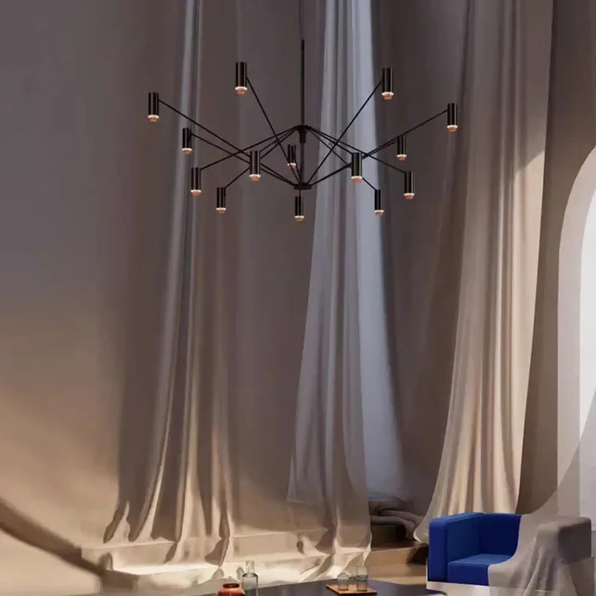 Lampe Suspendue Multibras à Spots | Lura