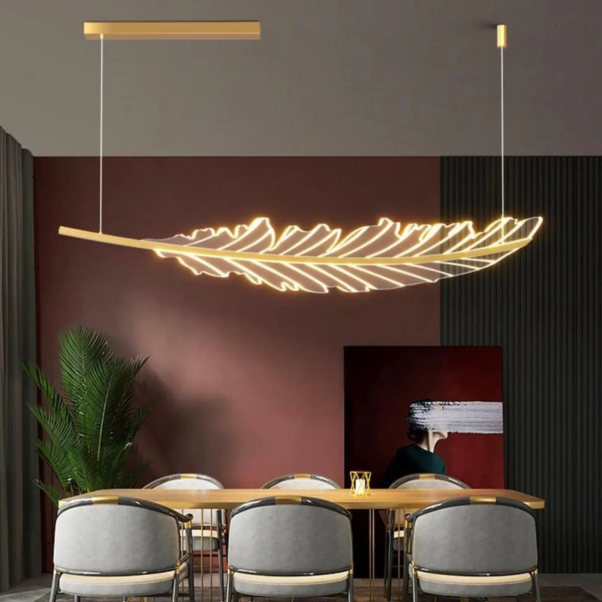 Lampe Suspendue Plume | Ceta