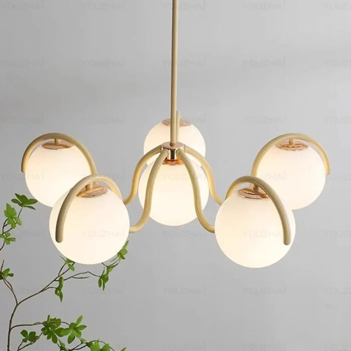 Lampe Suspendue Rétro à Six Globes | Lulo