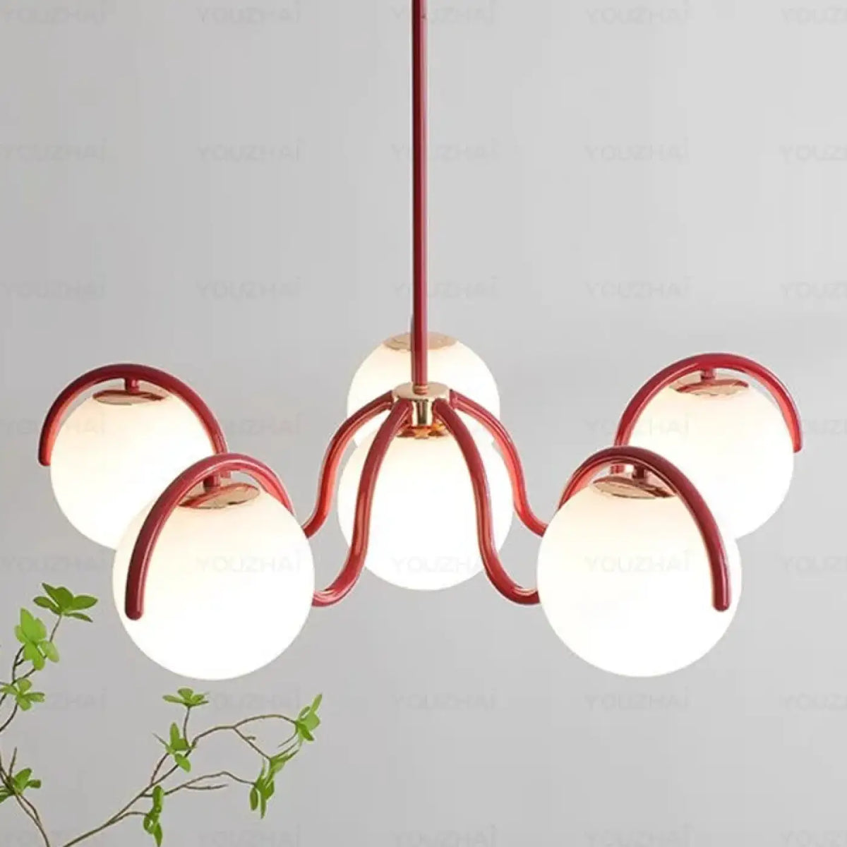 Lampe Suspendue Rétro à Six Globes | Lulo