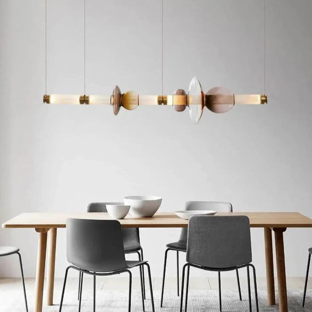 Suspension Tube LED Moderne | Mata