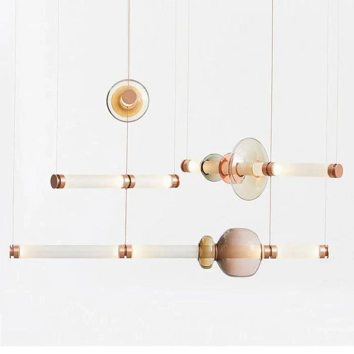 Suspension Tube LED Moderne | Mata