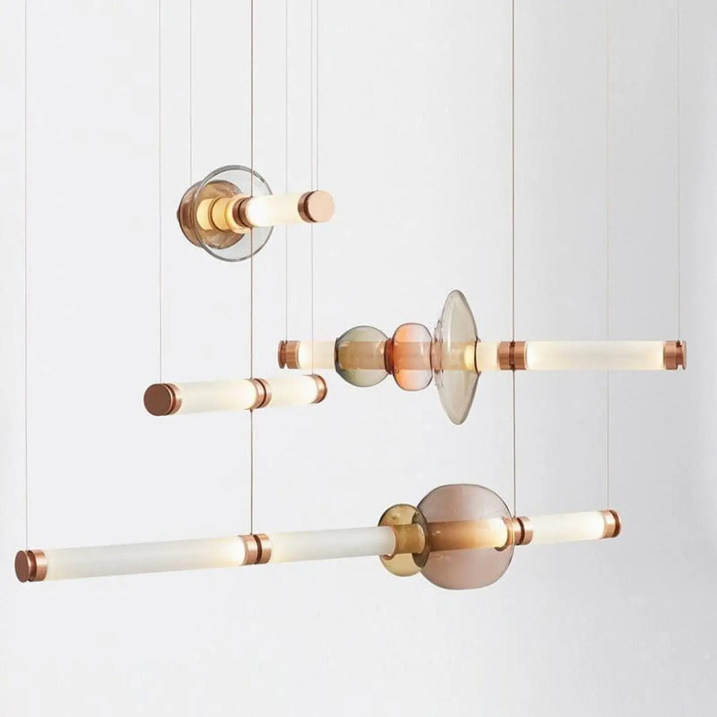 Suspension Tube LED Moderne | Mata