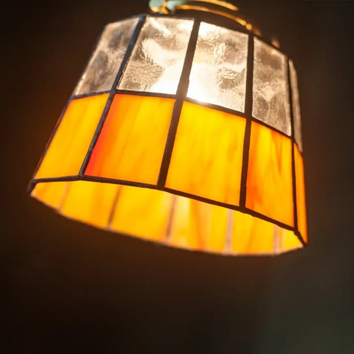 Suspension Verre et Cuivre Vintage | Dava