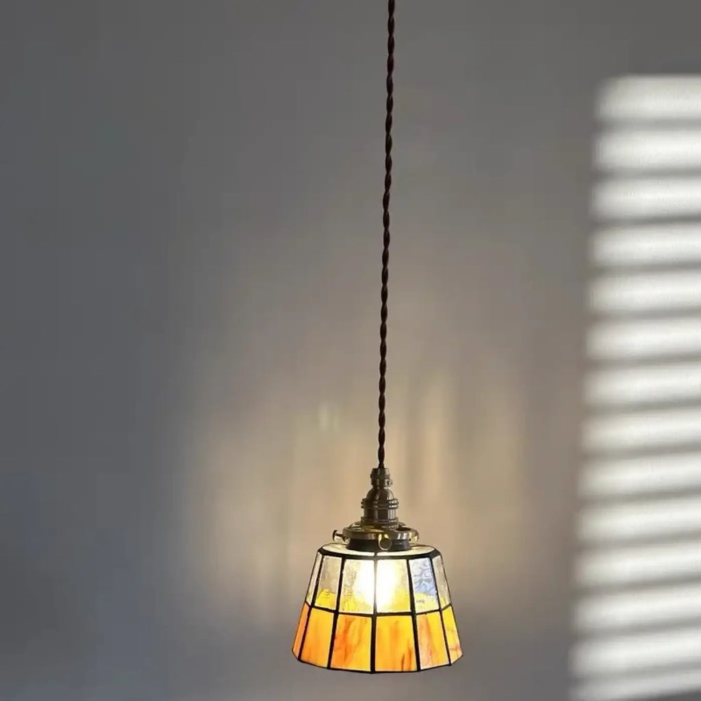 Suspension Verre et Cuivre Vintage | Dava