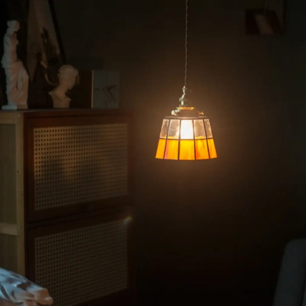 Suspension Verre et Cuivre Vintage | Dava