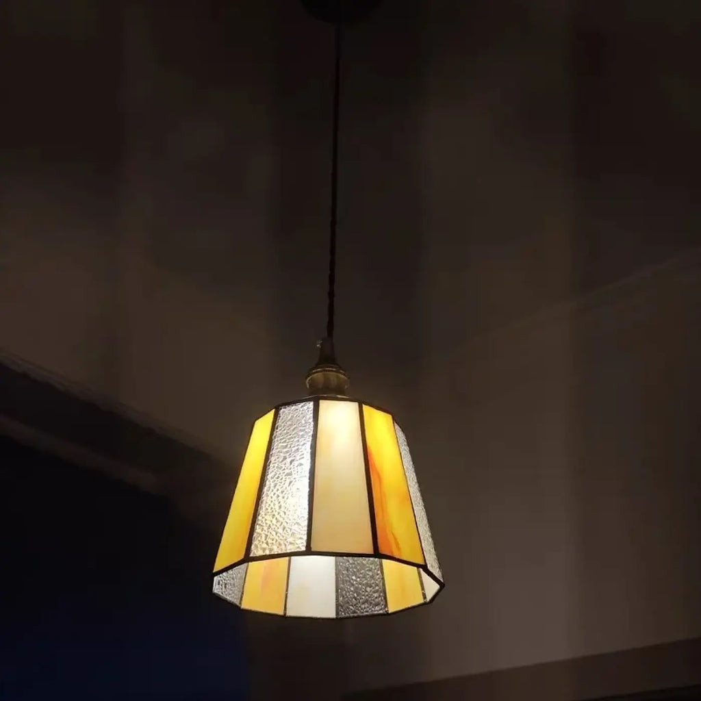 Suspension Verre et Cuivre Vintage | Dava