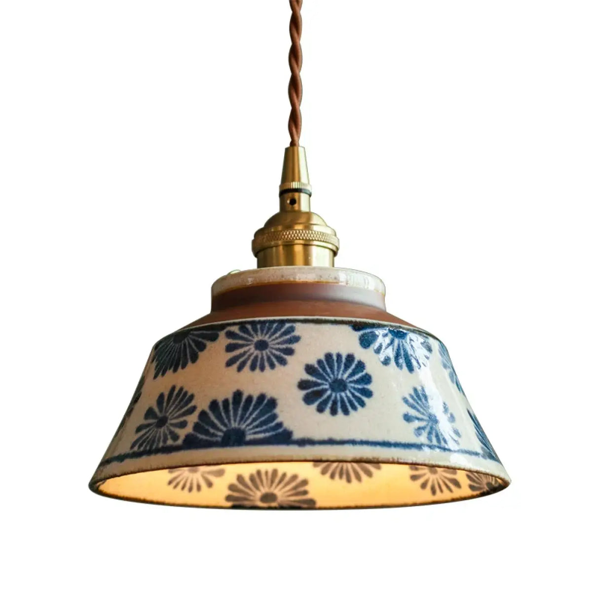 Lampe Suspendue Artisanale en Céramique | Fila