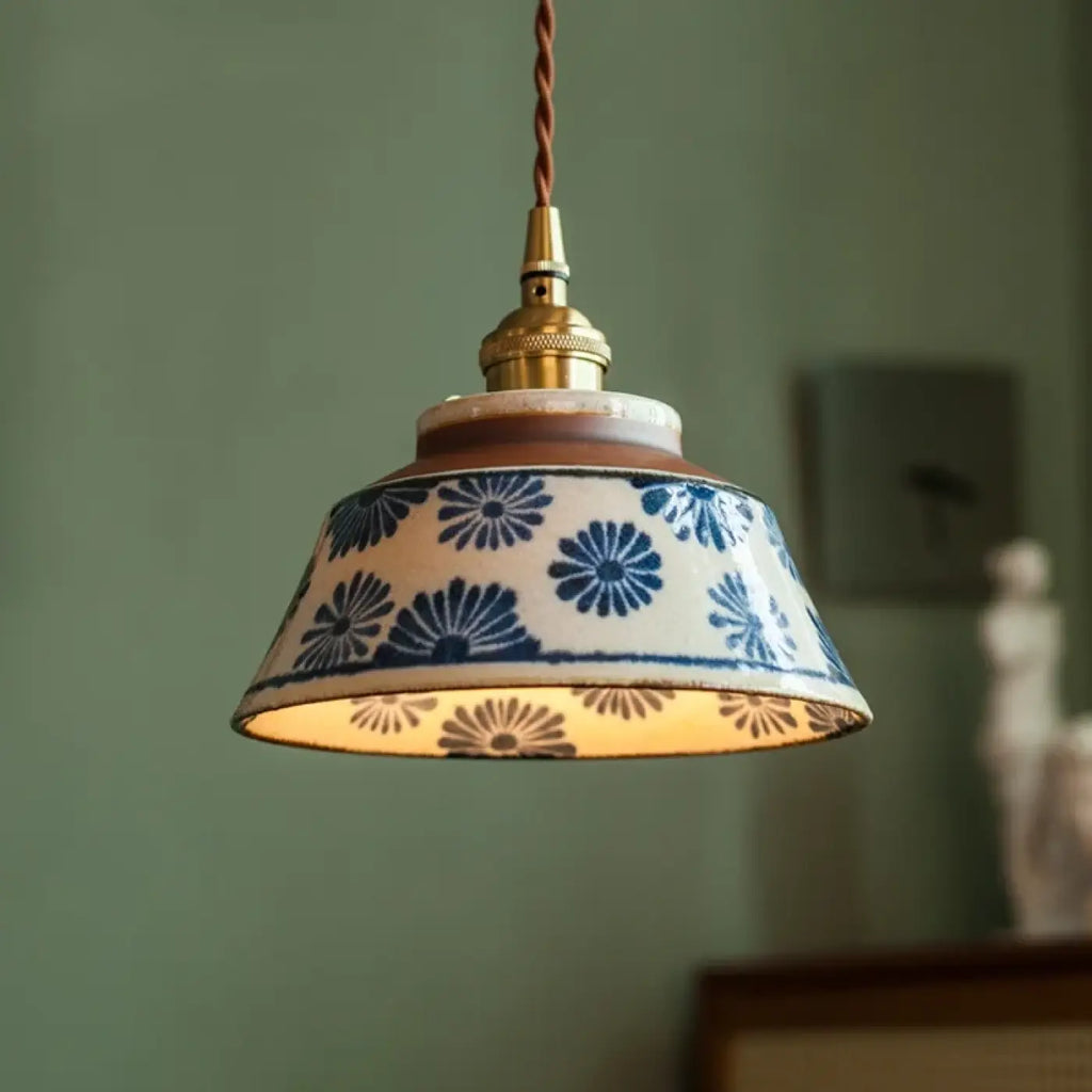 Lampe Suspendue Artisanale en Céramique | Fila