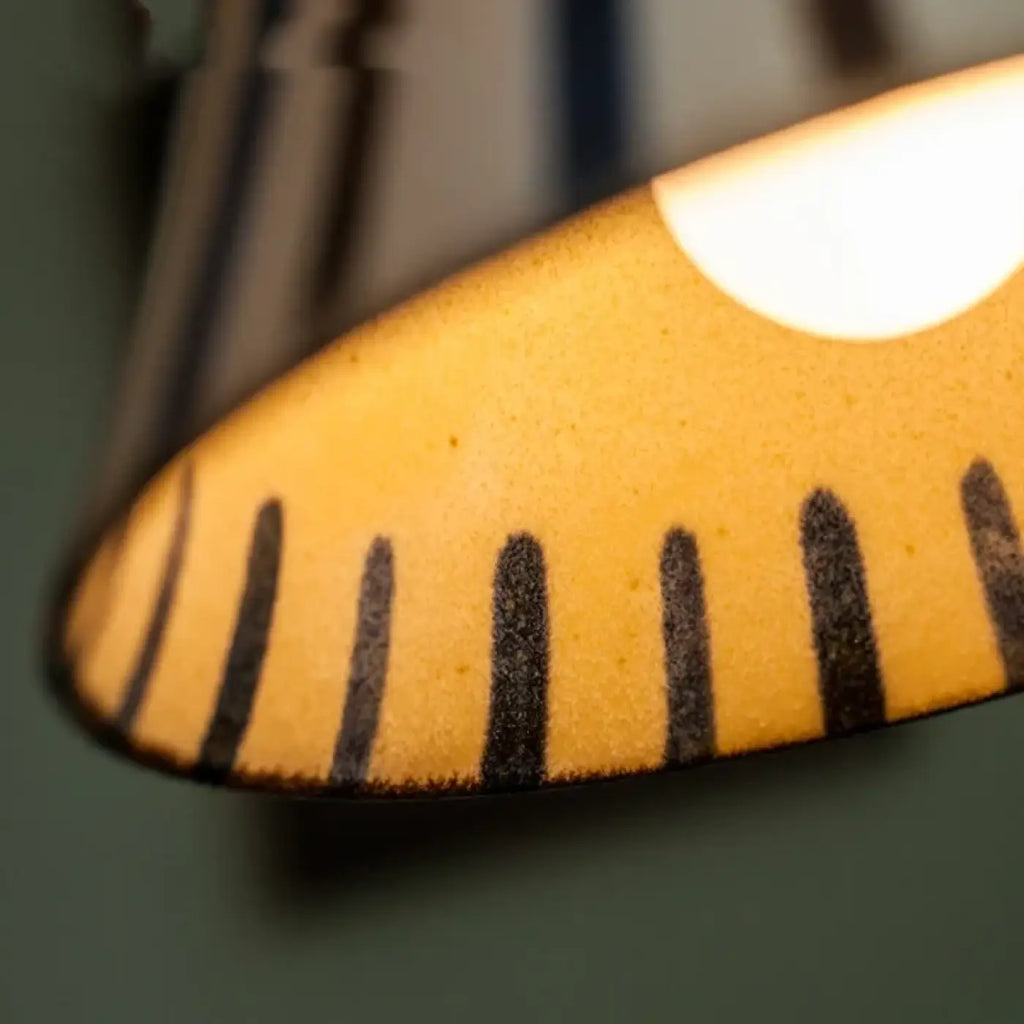 Lampe Suspendue Artisanale en Céramique | Fila