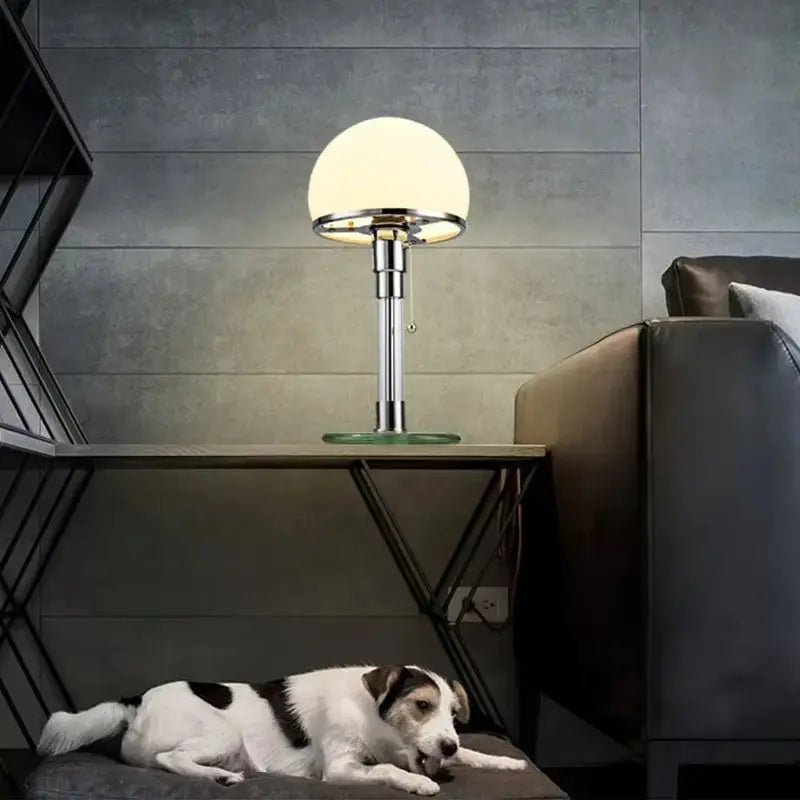 Lampe de Chevet en Verre Opale | Nora