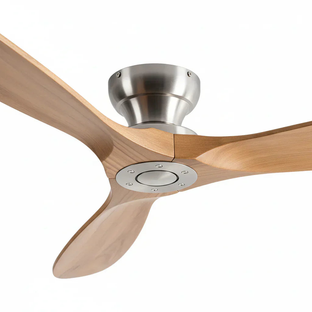 Ventilateur de Plafond Bois Naturel | Zelo