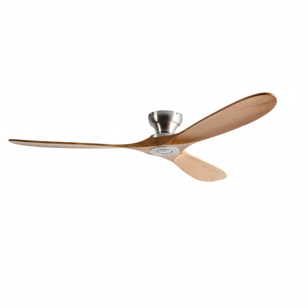 Ventilateur de Plafond Bois Naturel | Zelo