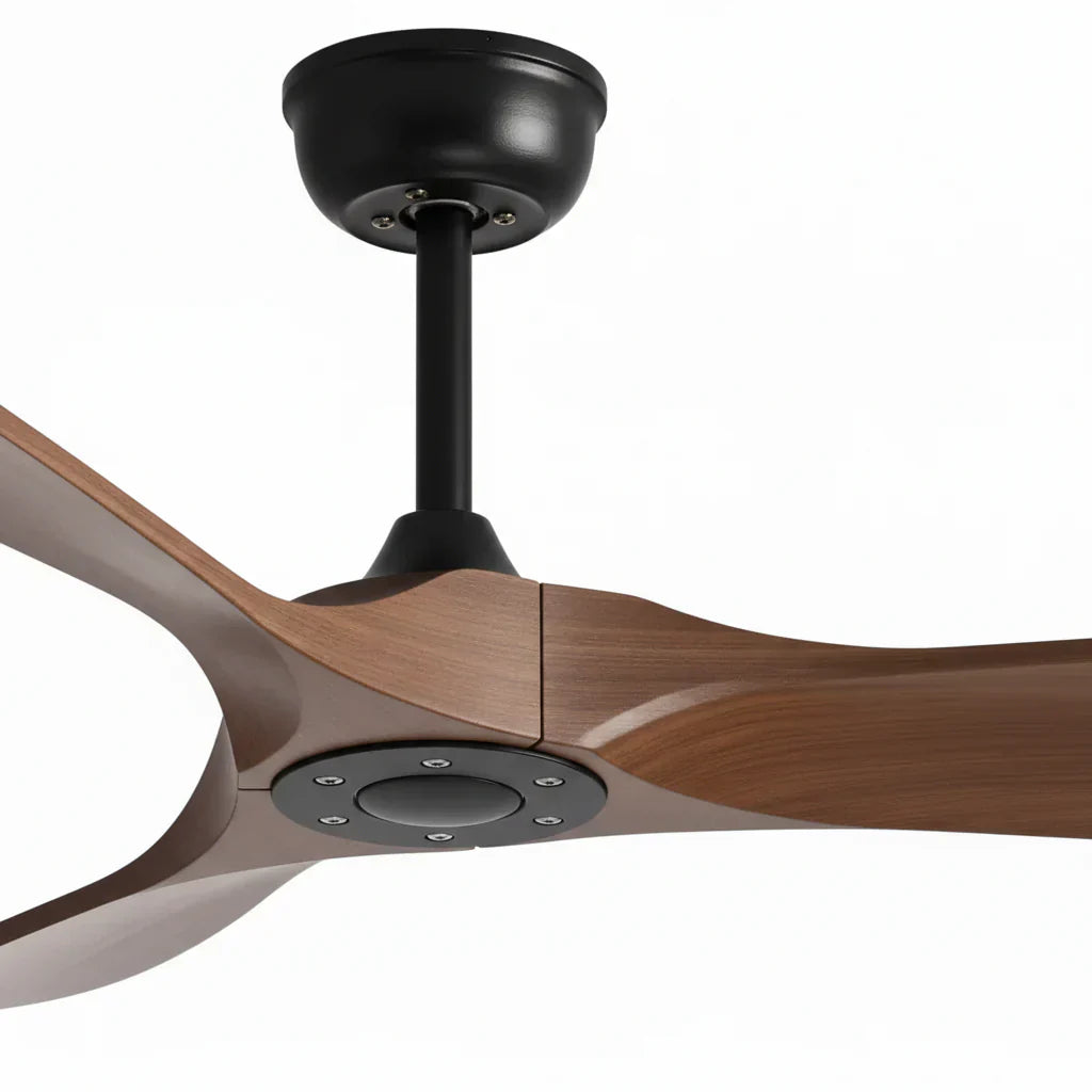 Ventilateur de Plafond Vintage Bois | Ivalo