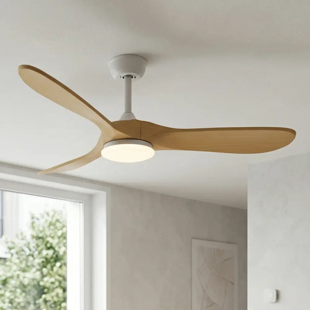 Ventilateur de Plafond Vintage LED | Qira