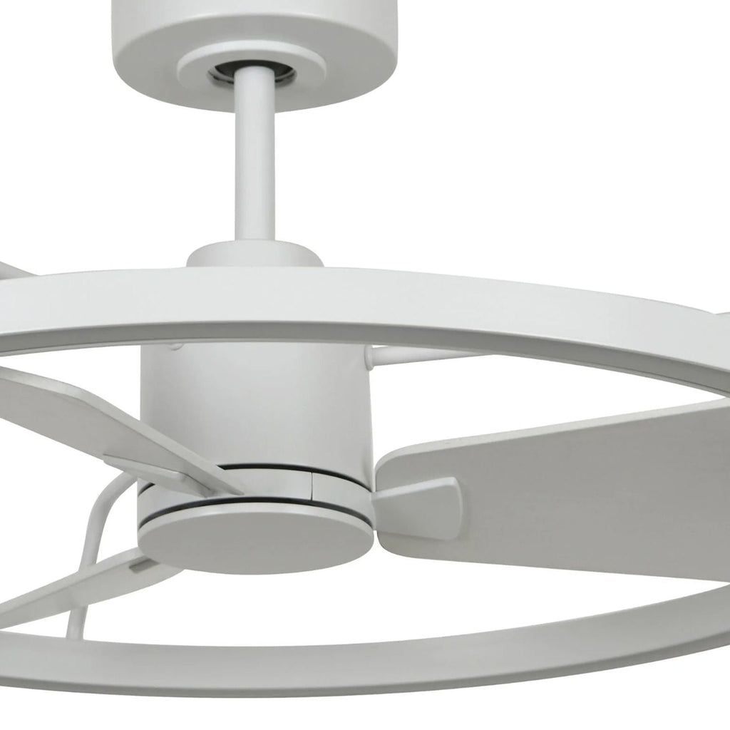 Plafonnier Ventilateur Anneau Laiton | Selo