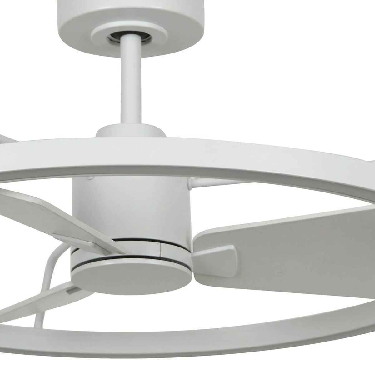 Plafonnier Ventilateur Anneau Laiton | Selo